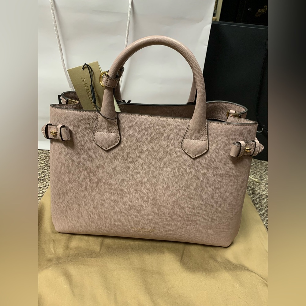 Burberry Dust Pink Satchel Crossbody
Medium Bag NWT